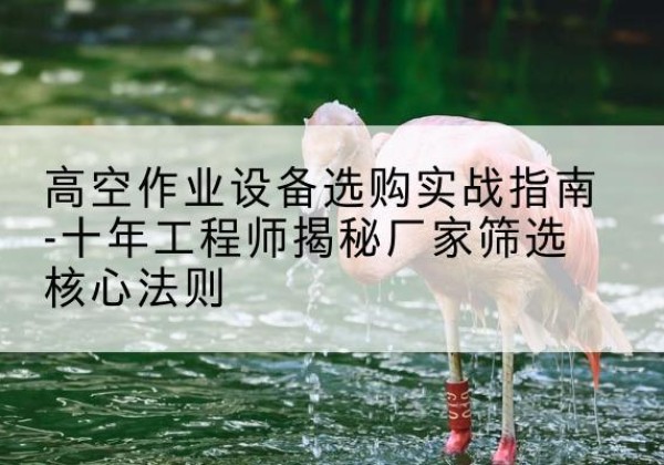 天门剪叉式升降机厂家-高空作业设备选购实战指南-十年工程师揭秘厂家筛选核心法则